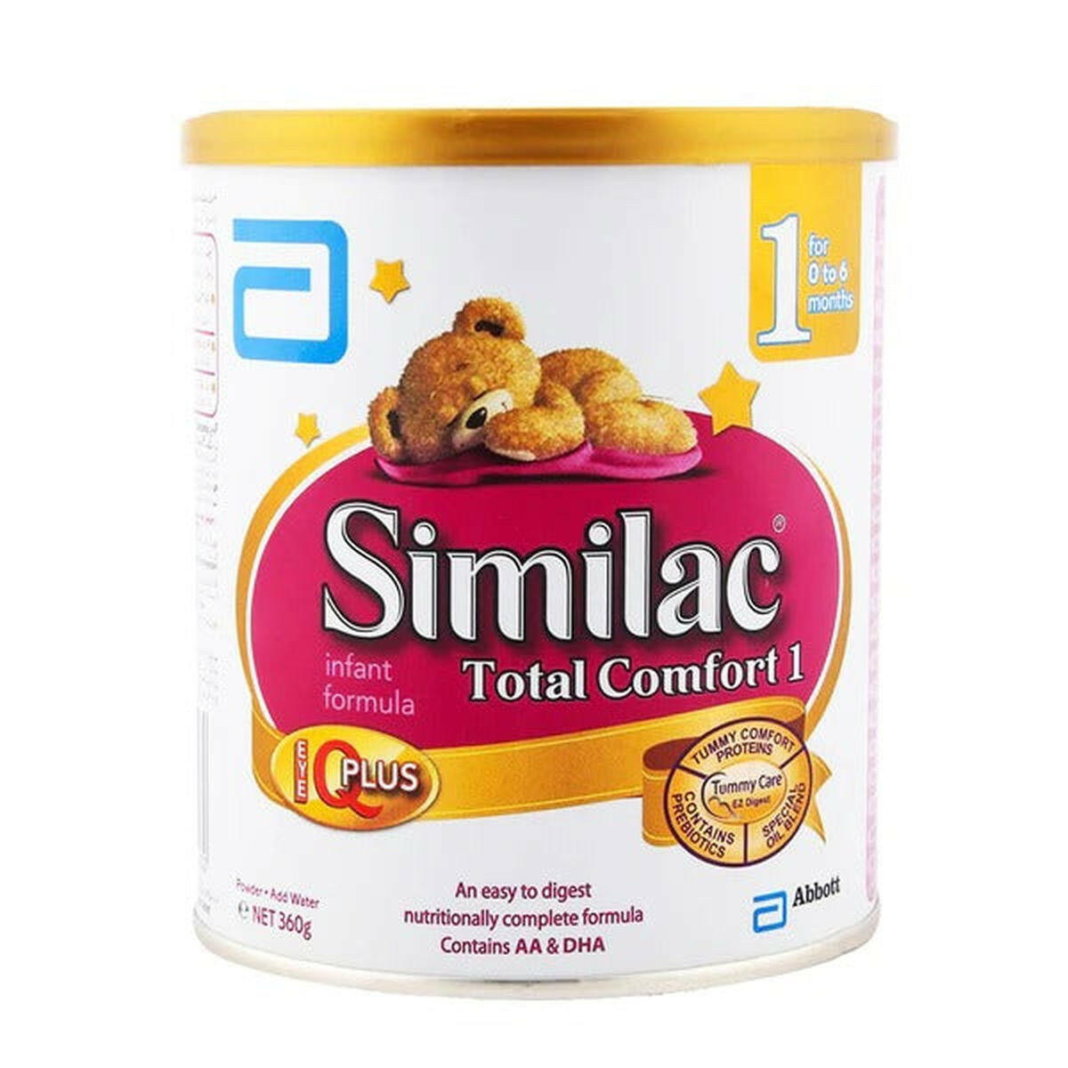 Abbott Similac Total Comfort 1 for Infants, 360g - Vitamins House Abbott Similac Total Comfort 1 for Infants, 360g - Vitamins House