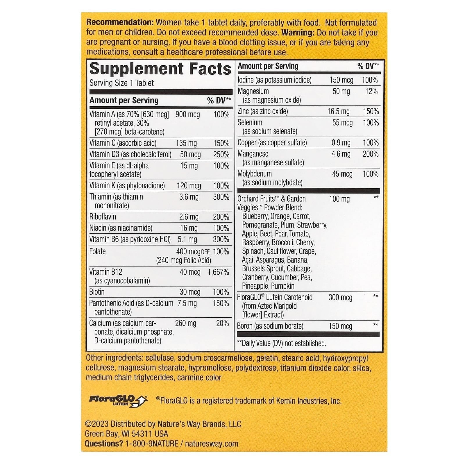 Alive Women’s 50+ Complete Multivitamin 50 Tablets - Vitamins House Alive Women’s 50+ Complete Multivitamin 50 Tablets - Vitamins House