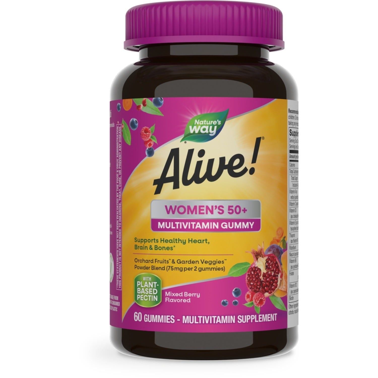 Alive! Women’s Multivitamins with 8 B-Vitamins 60 Gummies - Vitamins House Alive! Women’s Multivitamins with 8 B-Vitamins 60 Gummies - Vitamins House