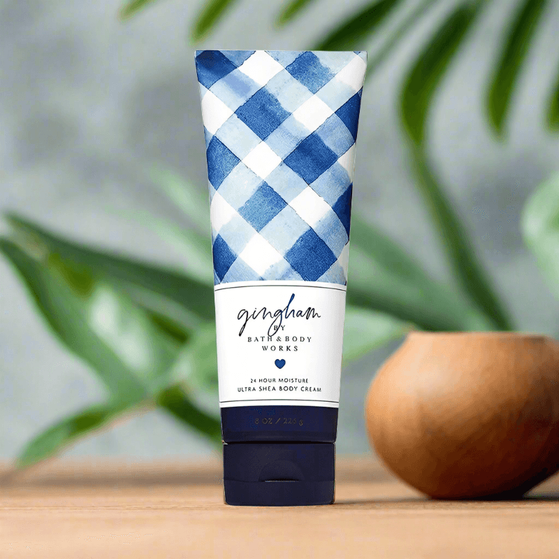 Bath & Body Gingham Body Cream 226G - Vitamins House Bath & Body Gingham Body Cream 226G - Vitamins House