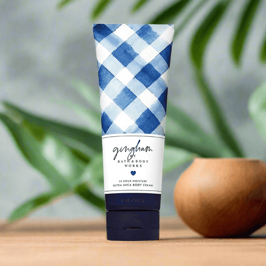 Bath & Body Gingham Body Cream 226G - Vitamins House