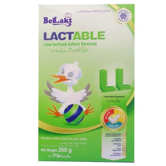Bellakt Lactable LL Low Lactose Infant Formula, 350g - Vitamins House