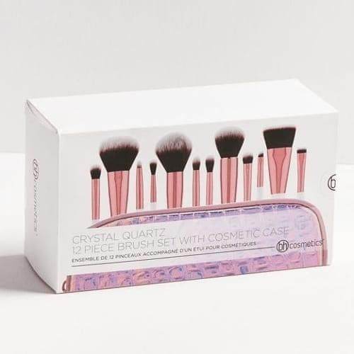 Bh Cosmetics Crystal Quartz 12 Piece Brush Set - Vitamins House Bh Cosmetics Crystal Quartz 12 Piece Brush Set - Vitamins House