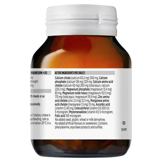 Blackmores Total Calcium Magnesium + D3, 60 Ct - Vitamins House