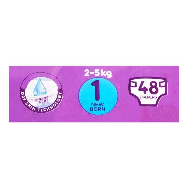 Canbebe Comfort Dry Diapers Size 1 (Newborn), 48 Ct - Vitamins House Canbebe Comfort Dry Diapers Size 1 (Newborn), 48 Ct - Vitamins House