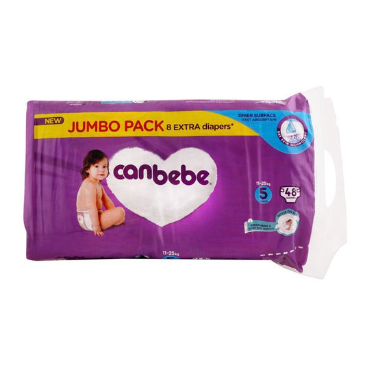 Canbebe Diapers Size 5 (Junior), 48 Ct - Vitamins House