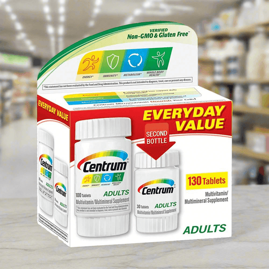Centrum Adults 130 Tablets - Vitamins House