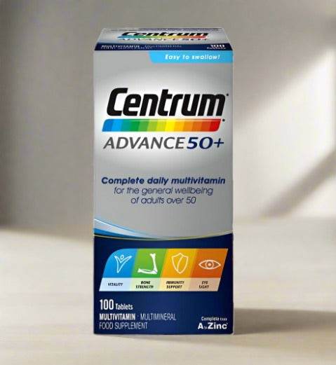 Centrum Advance 50+ 100ct UK Imported - Vitamins House