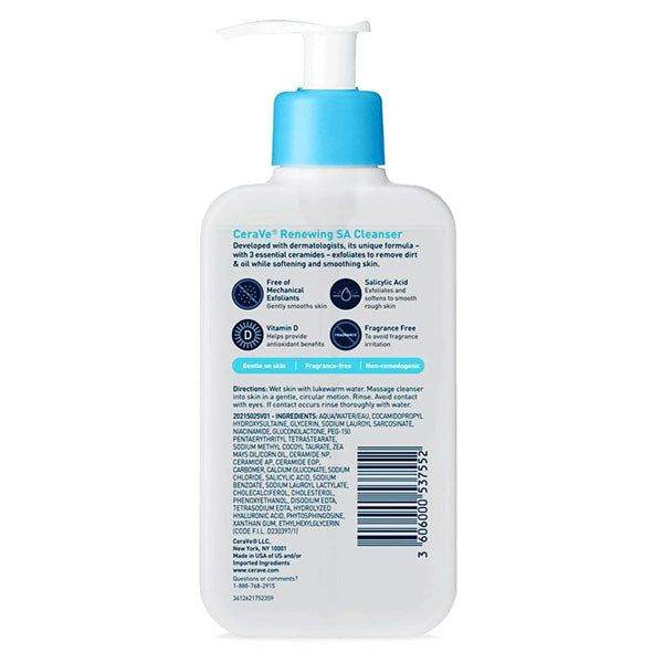 CeraVe Renewing SA Cleanser, 237ml - Vitamins House CeraVe Renewing SA Cleanser, 237ml - Vitamins House