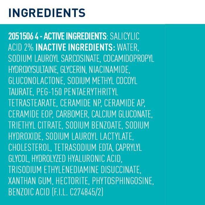 Cerave Blemish Control Cleanser For Blemish-Prone Skin 236Ml - Vitamins House Cerave Blemish Control Cleanser For Blemish-Prone Skin 236Ml - Vitamins House