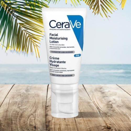 Cerave Facial Moisturising Lotion PM For Normal To Dry Skin 52Ml - Vitamins House