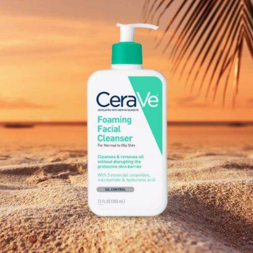 Cerave Foaming Facial Cleanser For Normal To Oily Skin 355Ml - Vitamins House