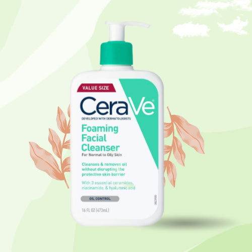 Cerave Foaming Facial Cleanser For Normal To Oily Skin 473Ml - Vitamins House