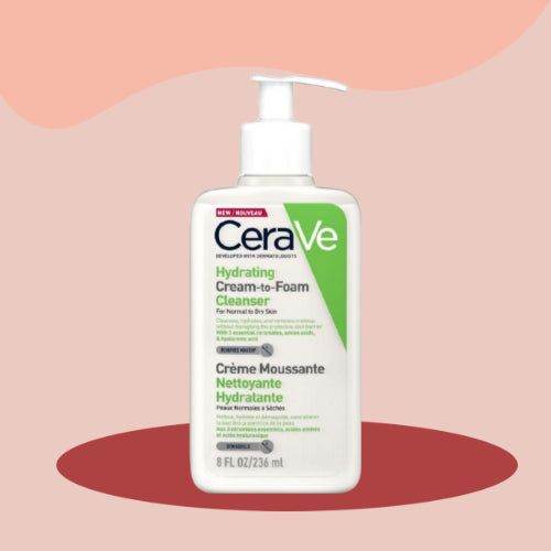 Cerave Hydrating Cream To Foam Cleanser For Normal To Dry Skin 236Ml - Vitamins House