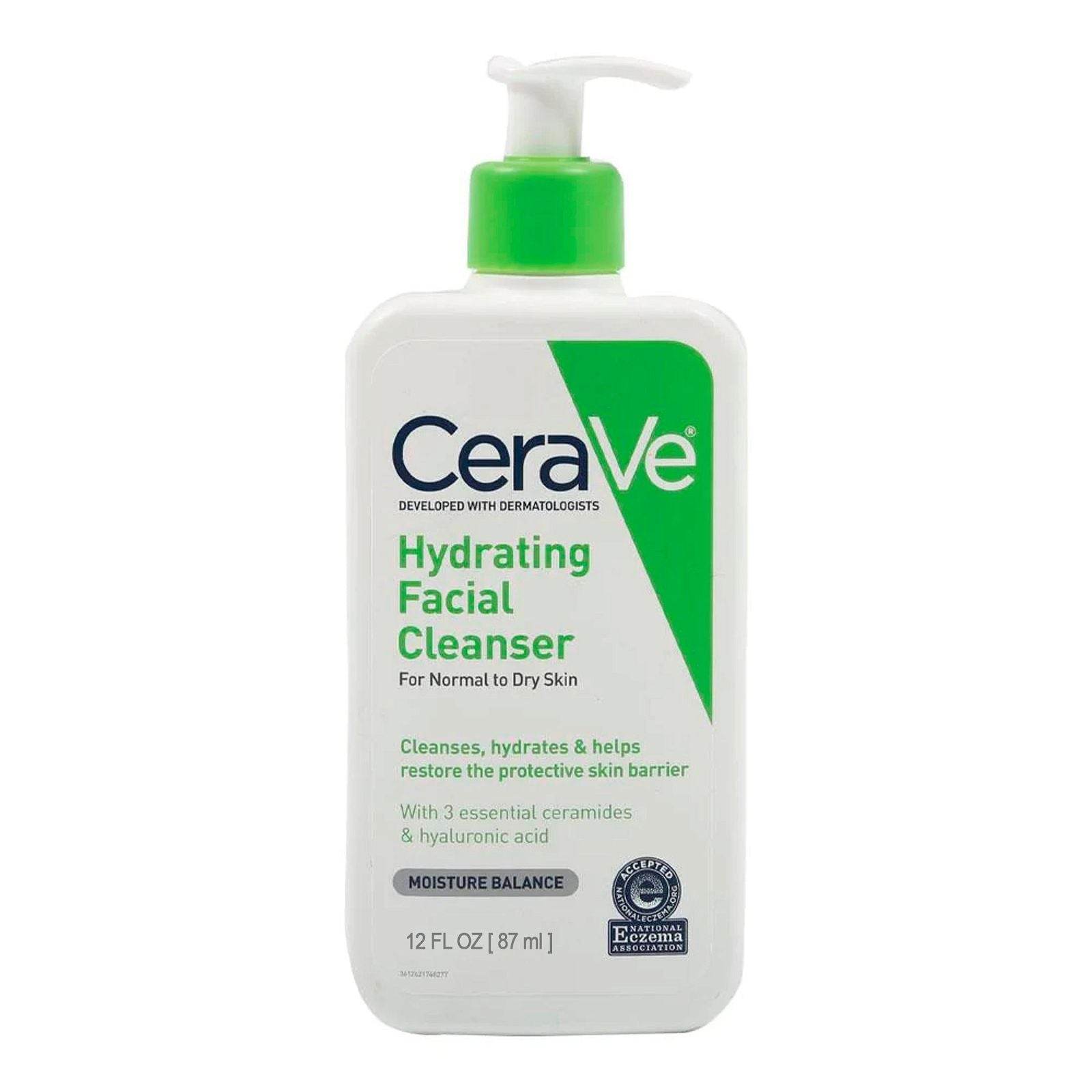 Cerave Hydrating Facial Cleanser For Normal To Dry Skin 87Ml - Vitamins House Cerave Hydrating Facial Cleanser For Normal To Dry Skin 87Ml - Vitamins House
