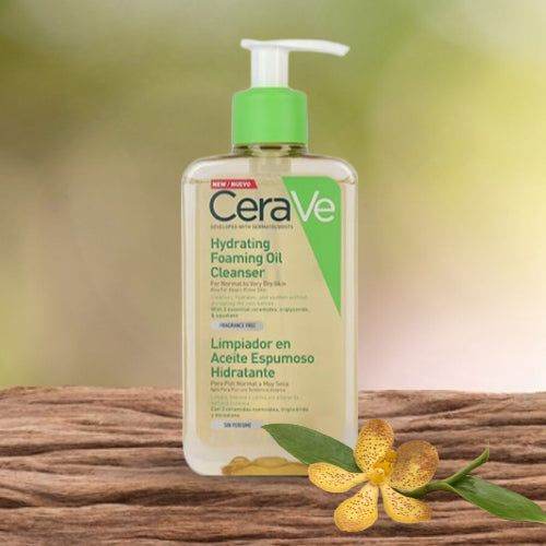 Cerave Hydrating Foaming Oil Cleanser For Dry To Very Dry Skin 237Ml - Vitamins House Cerave Hydrating Foaming Oil Cleanser For Dry To Very Dry Skin 237Ml - Vitamins House