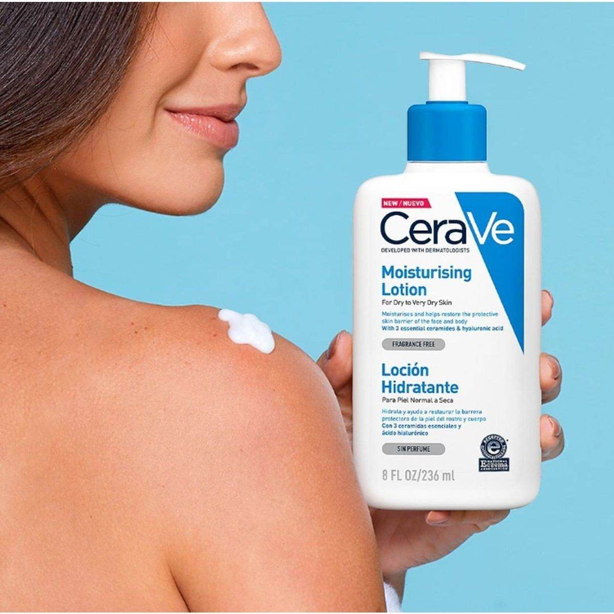 Cerave Moisturising Lotion For Dry To Very Dry Skin 236Ml - Vitamins House Cerave Moisturising Lotion For Dry To Very Dry Skin 236Ml - Vitamins House