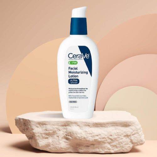 Cerave PM Facial Moisturizing Lotion Oil Free 89Ml - Vitamins House