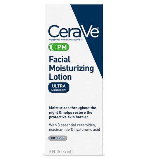 Cerave PM Facial Moisturizing Lotion Oil Free 89Ml - Vitamins House