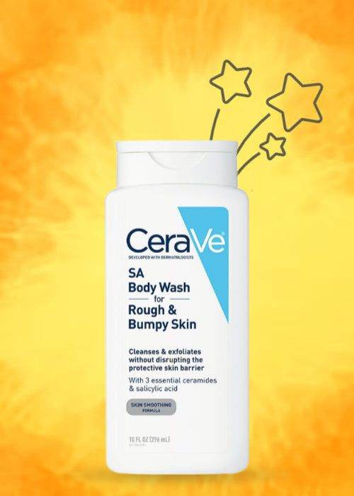 Cerave Sa Body Wash For Rough & Bumpy Skin 296Ml - Vitamins House