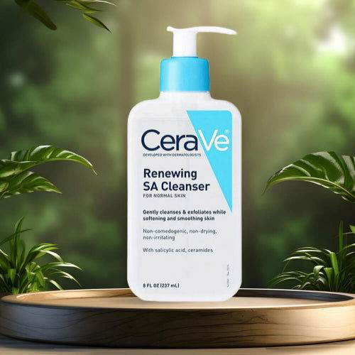 Cerave Sa Renewing Cleanser For Normal Skin 237Ml - Vitamins House