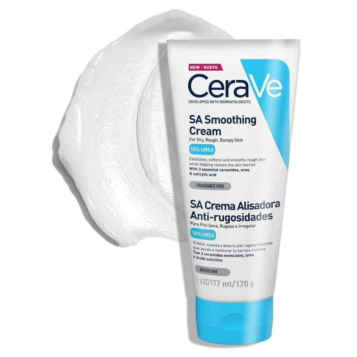 Cerave Sa Smoothing Cream For Dry Rough & Bumpy Skin 177Ml - Vitamins House Cerave Sa Smoothing Cream For Dry Rough & Bumpy Skin 177Ml - Vitamins House