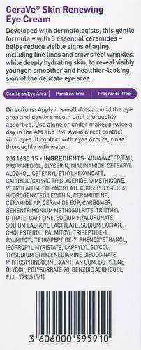 Cerave Skin Renewing Eye Cream 14.2G - Vitamins House Cerave Skin Renewing Eye Cream 14.2G - Vitamins House