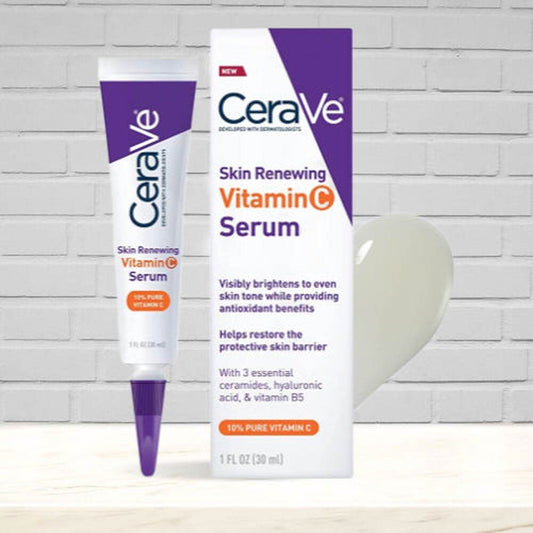 Cerave Skin Renewing Vitamin C Serum 30Ml - Vitamins House