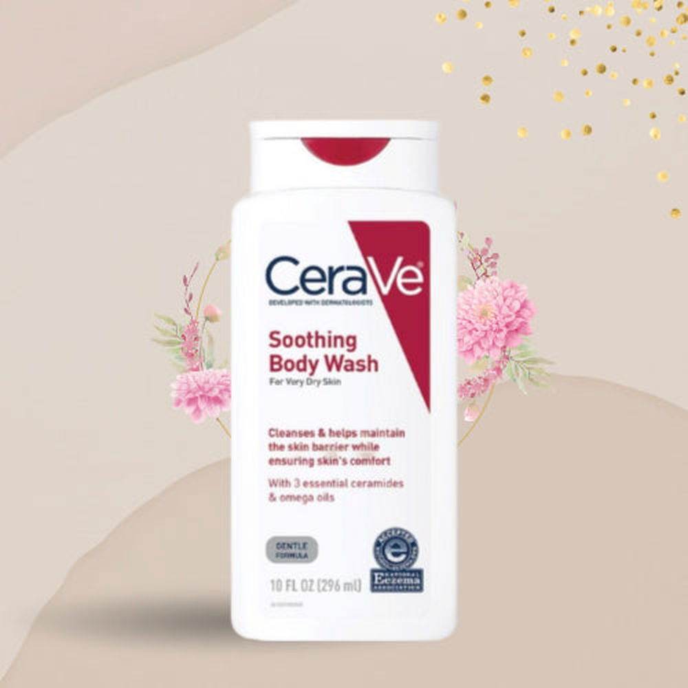 Cerave Soothing Body Wash For Very Dry Skin 296Ml - Vitamins House Cerave Soothing Body Wash For Very Dry Skin 296Ml - Vitamins House