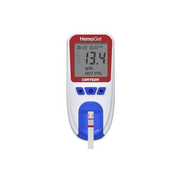 Certeza HemoGet Hemoglobin Testing System with 10 Strips (HB-101) - Vitamins House Certeza HemoGet Hemoglobin Testing System with 10 Strips (HB-101) - Vitamins House