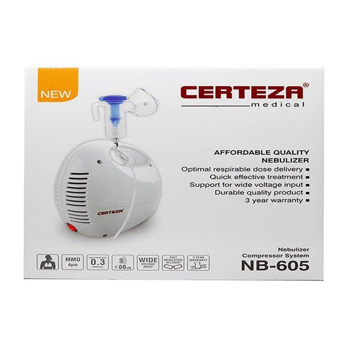 Certeza Nebulizer Compressor System NB-605 - Vitamins House Certeza Nebulizer Compressor System NB-605 - Vitamins House