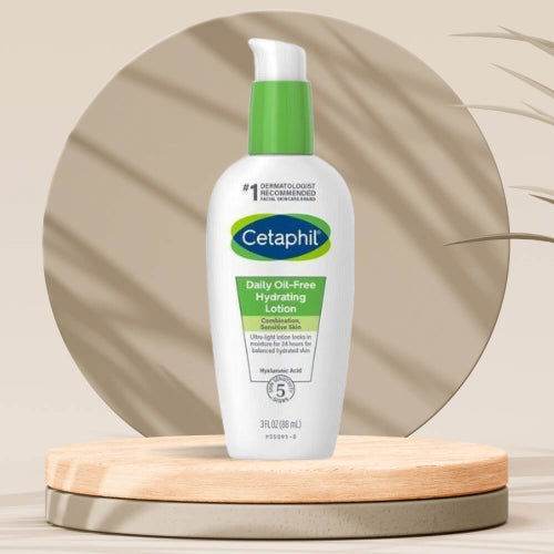 Cetaphil Daily Oil Free Hydrating Lotion Combination Sensitive Skin 88Ml - Vitamins House Cetaphil Daily Oil Free Hydrating Lotion Combination Sensitive Skin 88Ml - Vitamins House