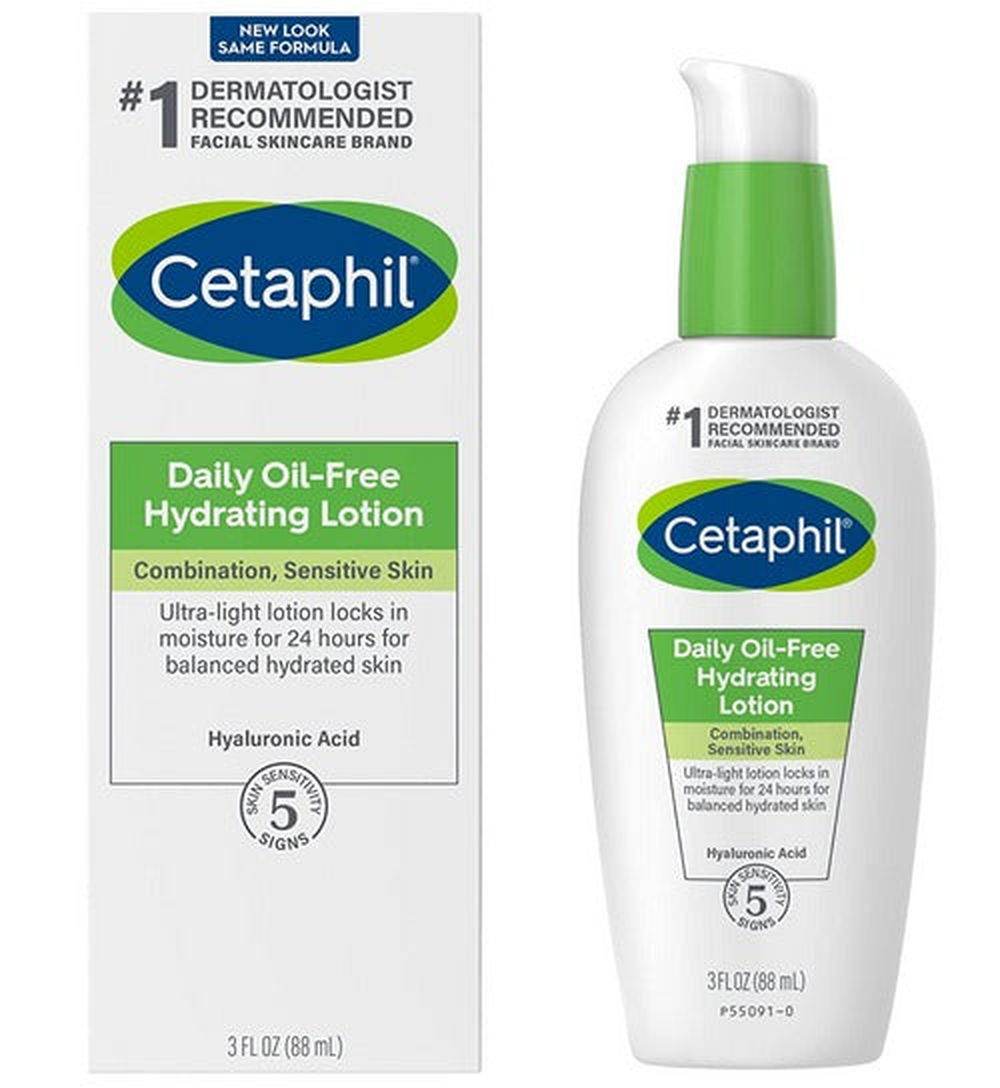 Cetaphil Daily Oil Free Hydrating Lotion Combination Sensitive Skin 88Ml - Vitamins House Cetaphil Daily Oil Free Hydrating Lotion Combination Sensitive Skin 88Ml - Vitamins House
