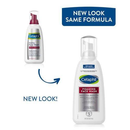 Cetaphil Foaming Face Wash Redness Prone Sensitive Skin 237Ml - Vitamins House