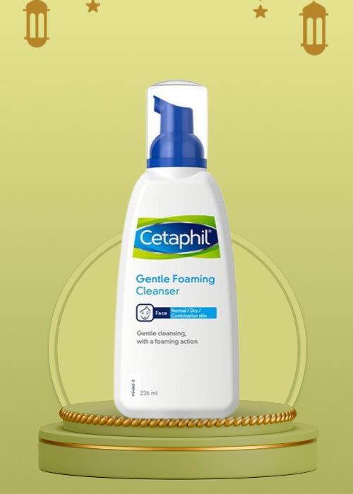 Cetaphil Gentle Foaming Cleanser Normal To Dry Combination Skin 236Ml - Vitamins House