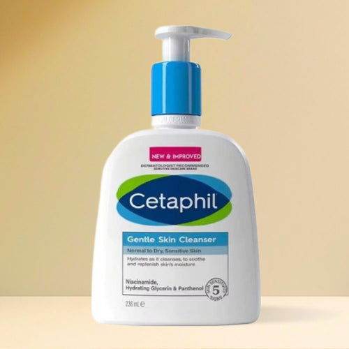 Cetaphil Gentle Skin Cleanser Normal To Dry Sensitive Skin 236Ml - Vitamins House Cetaphil Gentle Skin Cleanser Normal To Dry Sensitive Skin 236Ml - Vitamins House