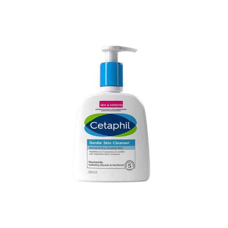 Cetaphil Gentle Skin Cleanser Normal To Dry Sensitive Skin 236Ml - Vitamins House Cetaphil Gentle Skin Cleanser Normal To Dry Sensitive Skin 236Ml - Vitamins House