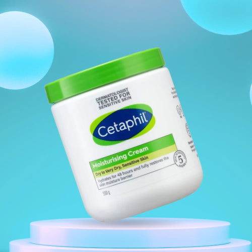 Cetaphil Moisturizing Cream Face & Body Dry Sensitive Skin 550G - Vitamins House