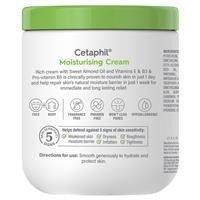 Cetaphil Moisturizing Cream Face & Body Dry Sensitive Skin 550G - Vitamins House Cetaphil Moisturizing Cream Face & Body Dry Sensitive Skin 550G - Vitamins House