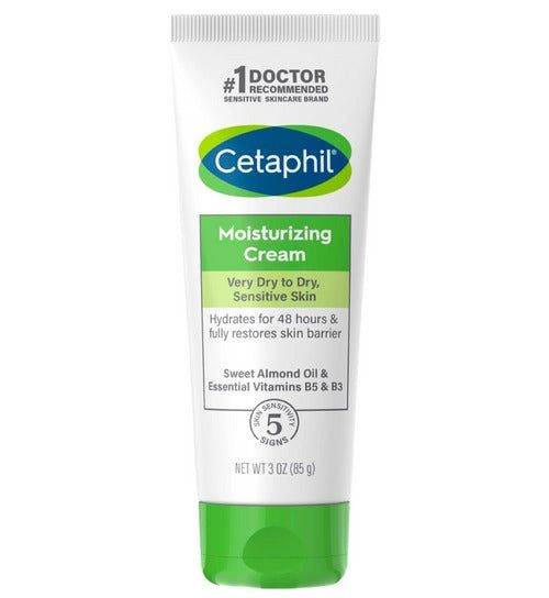 Cetaphil Moisturizing Cream Very Dry To Dry Sensitive Skin 85G - Vitamins House Cetaphil Moisturizing Cream Very Dry To Dry Sensitive Skin 85G - Vitamins House