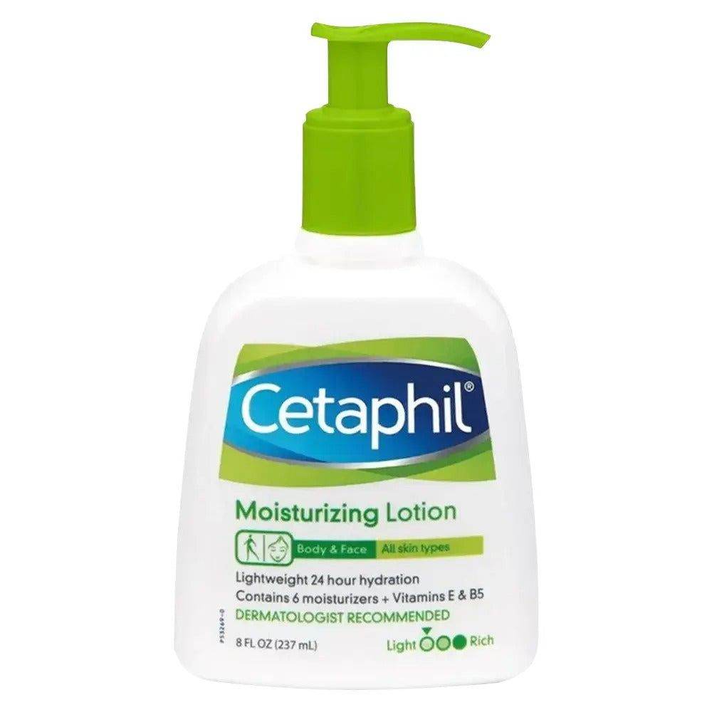 Cetaphil Moisturizing Lotion Body & Face All Skin Types Light 237Ml - Vitamins House Cetaphil Moisturizing Lotion Body & Face All Skin Types Light 237Ml - Vitamins House