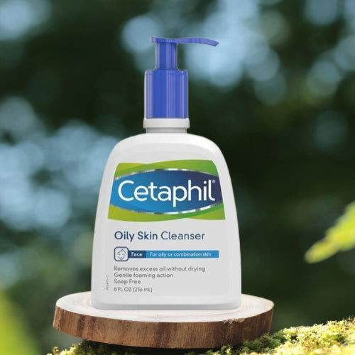 Cetaphil Oily Skin Cleanser Face For Oily Or Combination Skin 236Ml - Vitamins House