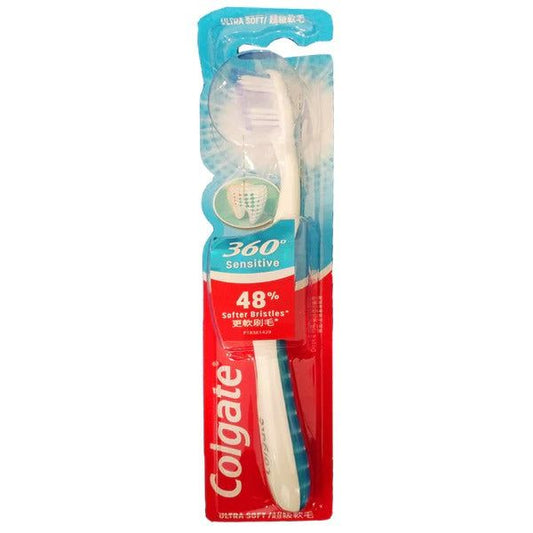 Colgate 360 Sensitive Pro-Relief Ultra Soft Toothbrush (Blue), 1 Ct - Vitamins House