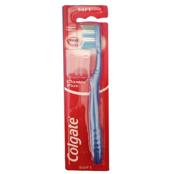 Colgate Classic Plus Soft Toothbrush (Blue), 1 Ct - Vitamins House Colgate Classic Plus Soft Toothbrush (Blue), 1 Ct - Vitamins House
