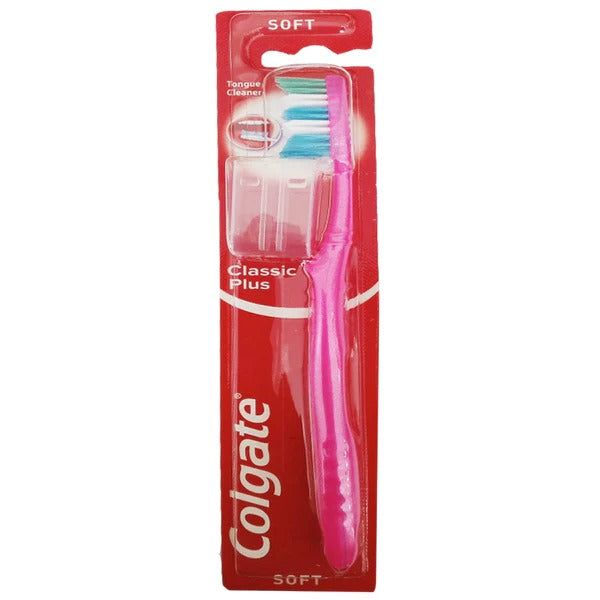 Colgate Classic Plus Soft Toothbrush (Pink), 1 Ct - Vitamins House Colgate Classic Plus Soft Toothbrush (Pink), 1 Ct - Vitamins House