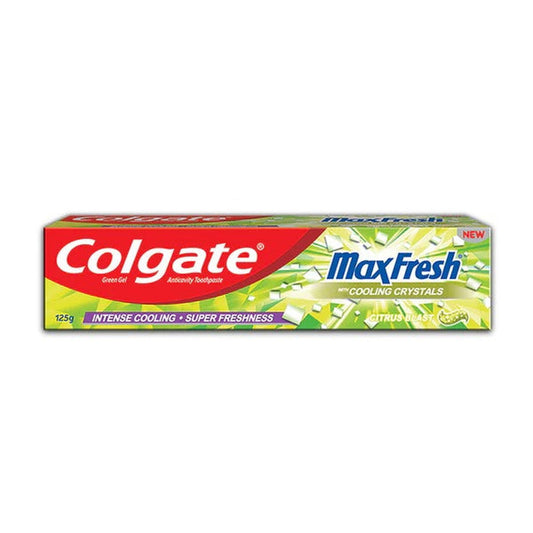 Colgate Max Fresh Citrus Blast Toothpaste, 125g - Vitamins House