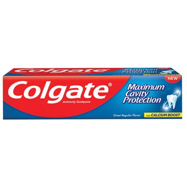 Colgate Maximum Cavity Protection Toothpaste, 200g - Vitamins House Colgate Maximum Cavity Protection Toothpaste, 200g - Vitamins House