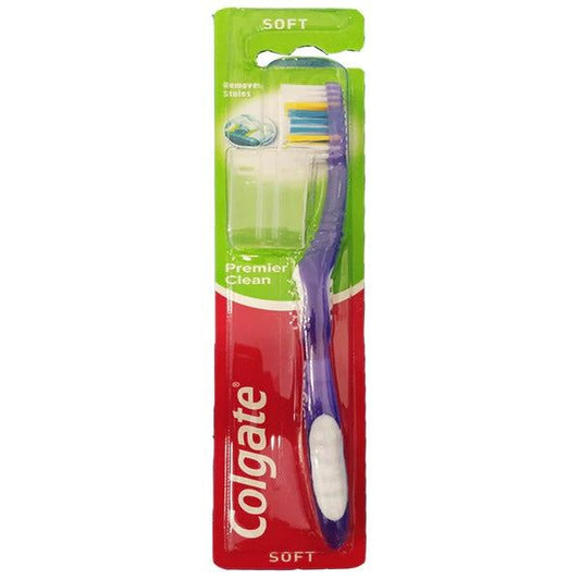 Colgate Premier Clean Soft Toothbrush (Purple), 1 Ct - Vitamins House