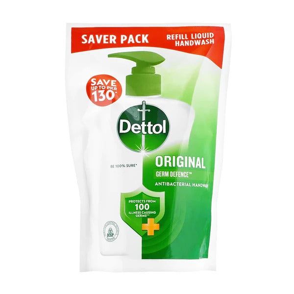Dettol Original Antibacterial Liquid Handwash Refill, 375ml - Vitamins House Dettol Original Antibacterial Liquid Handwash Refill, 375ml - Vitamins House