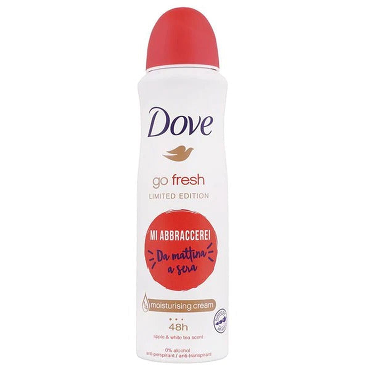 Dove Go Fresh Apple & White Tea Scent Anti-Perspirant Deodorant, 150ml - Vitamins House Dove Go Fresh Apple & White Tea Scent Anti-Perspirant Deodorant, 150ml - Vitamins House